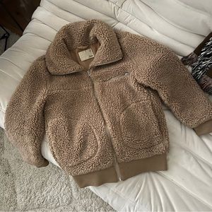 Aritzia Wilfred Teddy Coat XXS